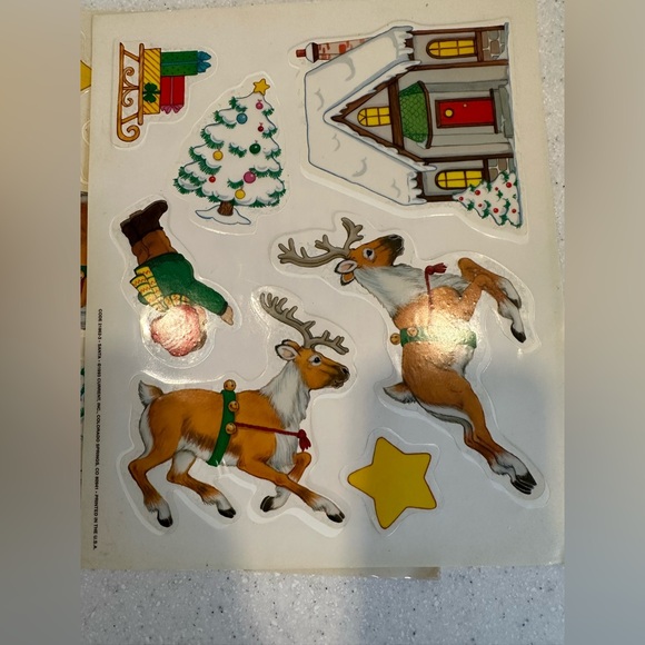 Vintage Christmas Santa Advent Vinyl Clings! 25 pc Window Decor 1993
Current Inc - Picture 6 of 14